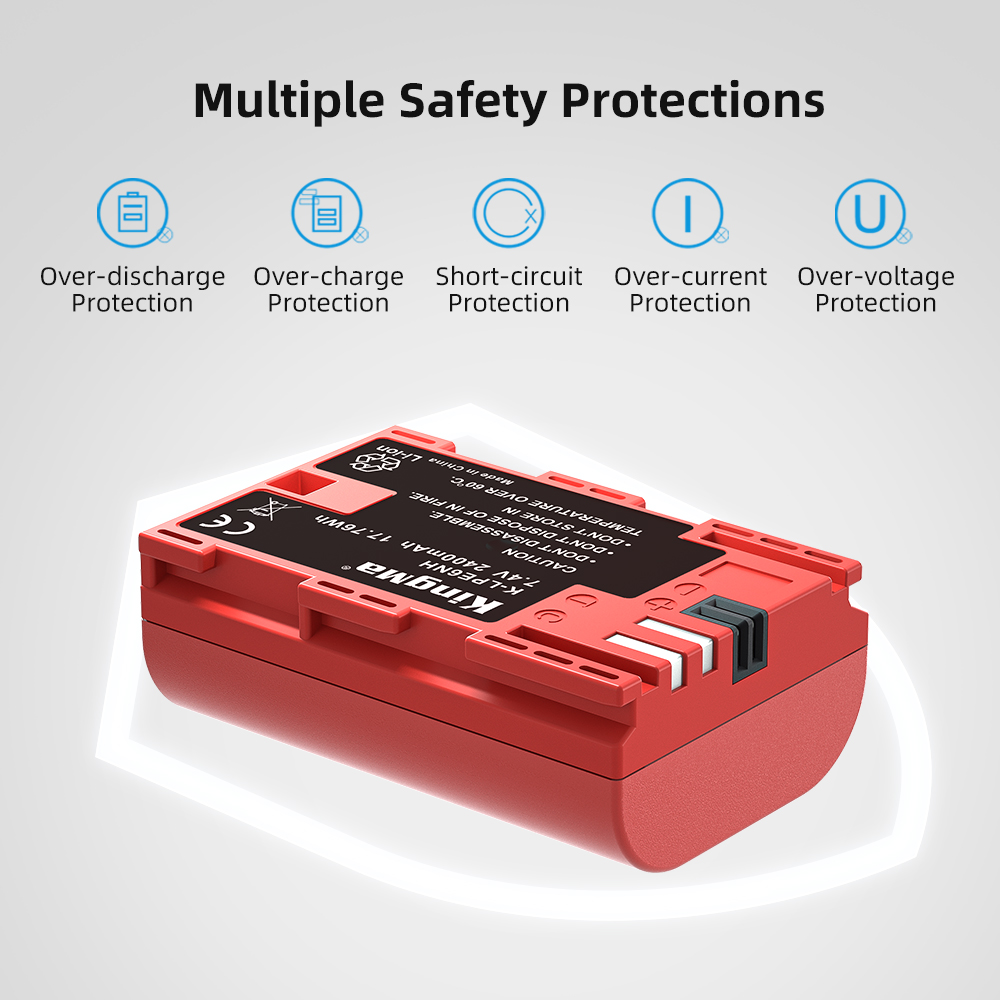 Kingma LP-E6NH baterija 2400mAh - 5